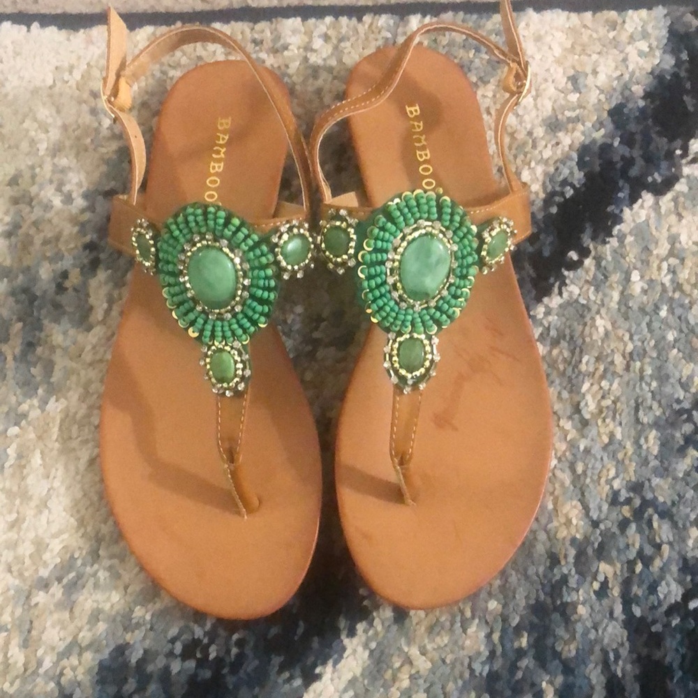 Bamboo sandals